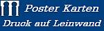 Poster Druck auf Leinwand