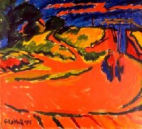 Karl_Schmidt-Rottluff,Deichdurchbruch