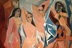 Piccasso-Les demoiselles d Avignon