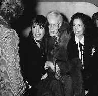 andy-warhol + liza minnelli+bianca jagger-studio-54